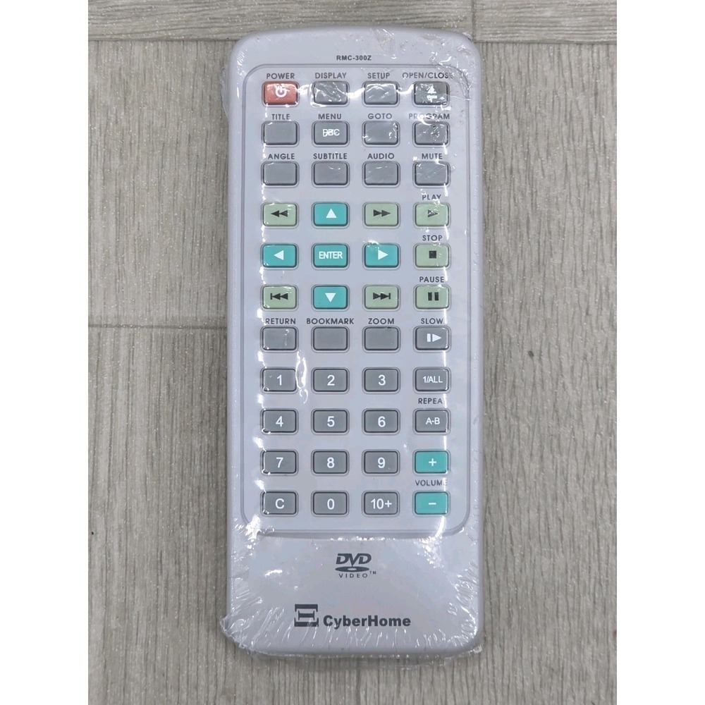 Cyberhome DVD Remote Control Silver for CHDVR1600 RTDVDR05 CHDVR1600ZU DVR1200